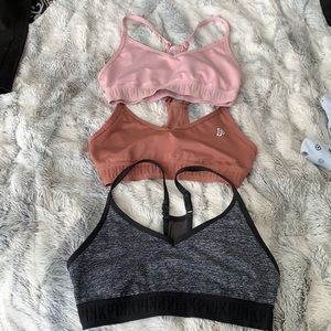 VS Pink Sports Bra Set of 4